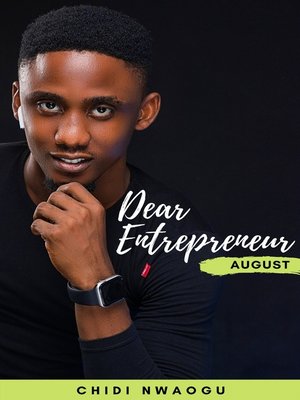 cover image of Dear Entrepreneur